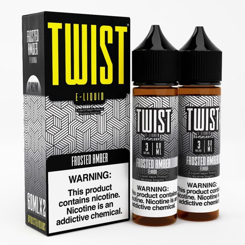 twist e liquids frosted amber ejuice 835164