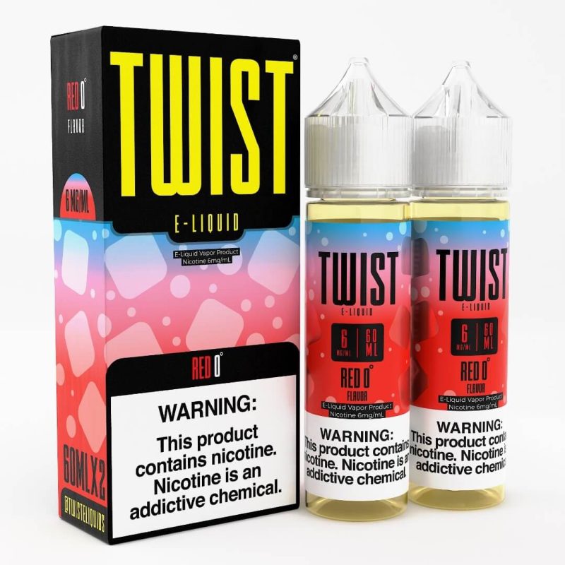 twist e liquids red 0 degrees 139593