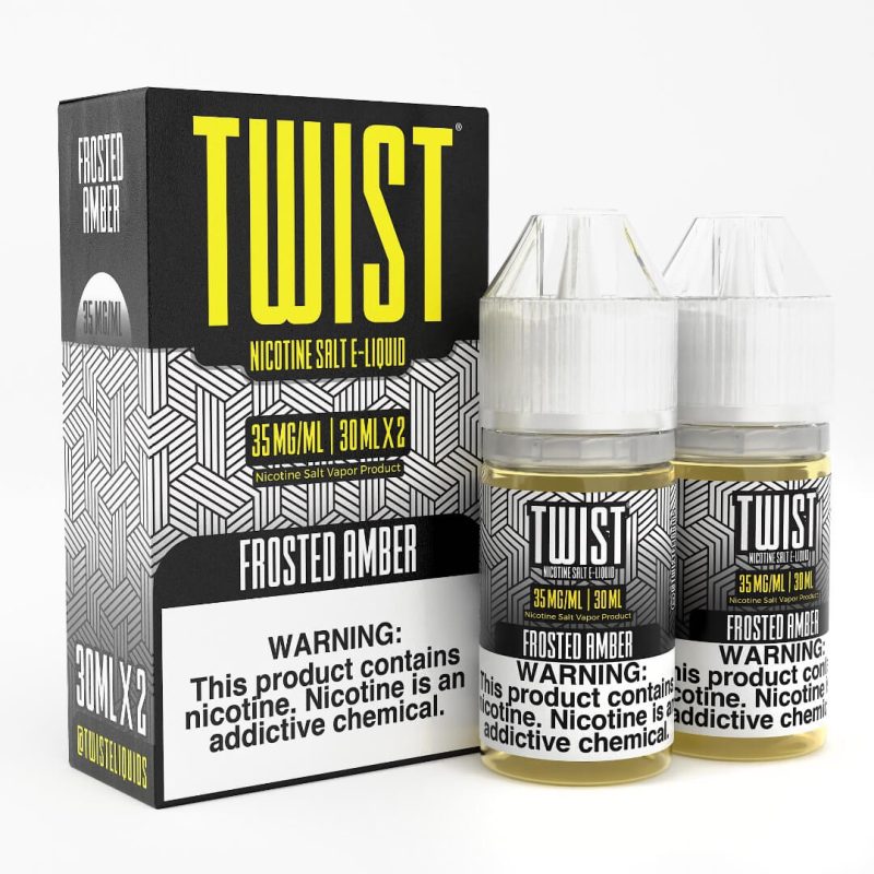 twist salt frosted amber ejuice 617160