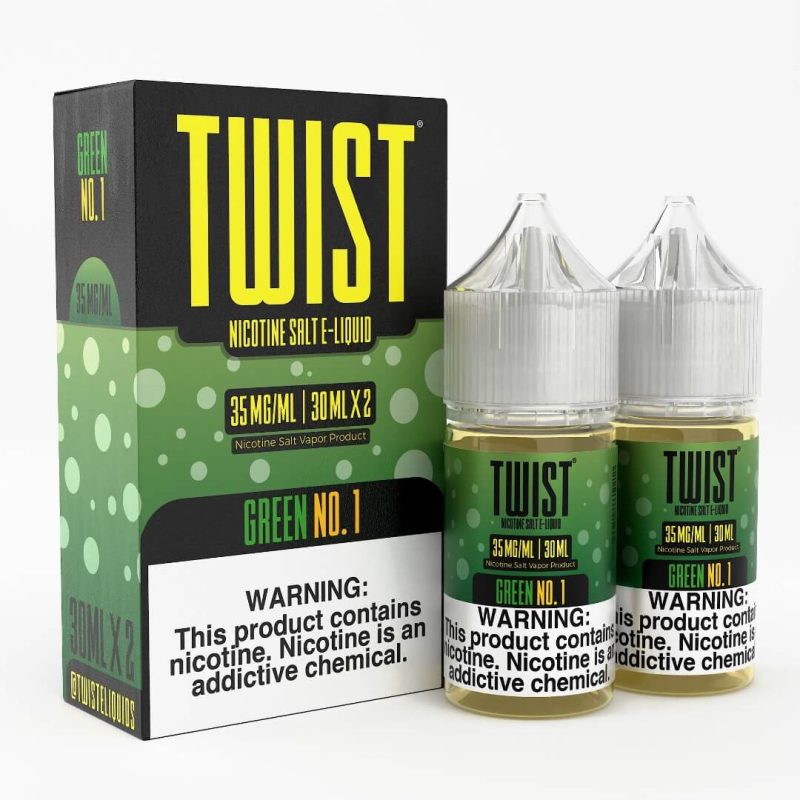 twist salt green no 1 ejuice 520743