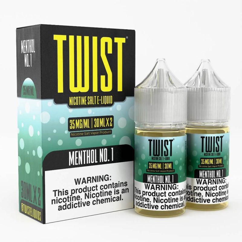 twist salt menthol no 1 ejuice 992910