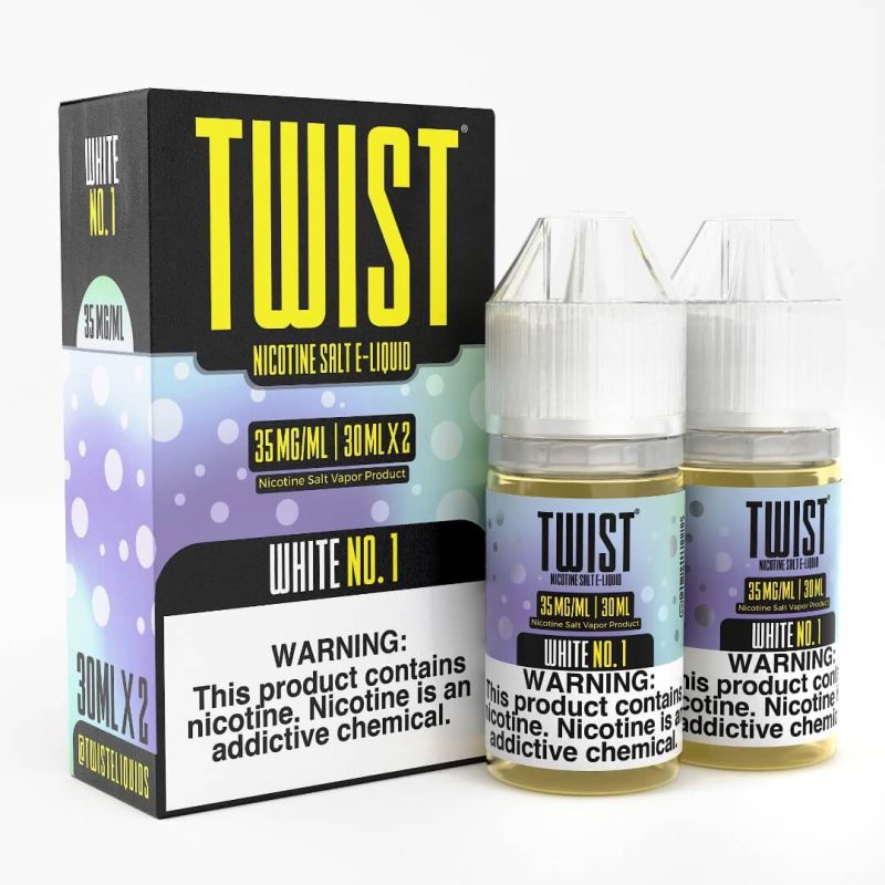 twist salt white no 1 ejuice 888444