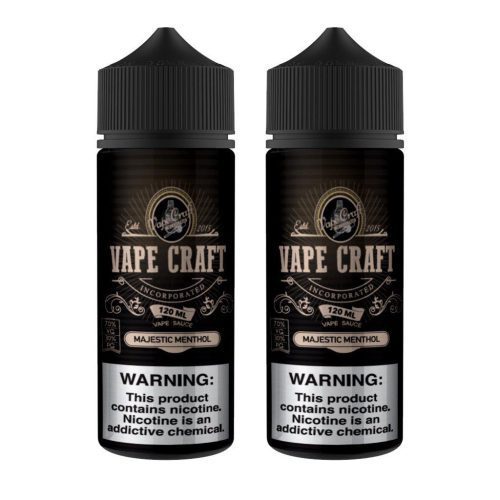 vape craft majestic menthol 2 bottle bundle 451111