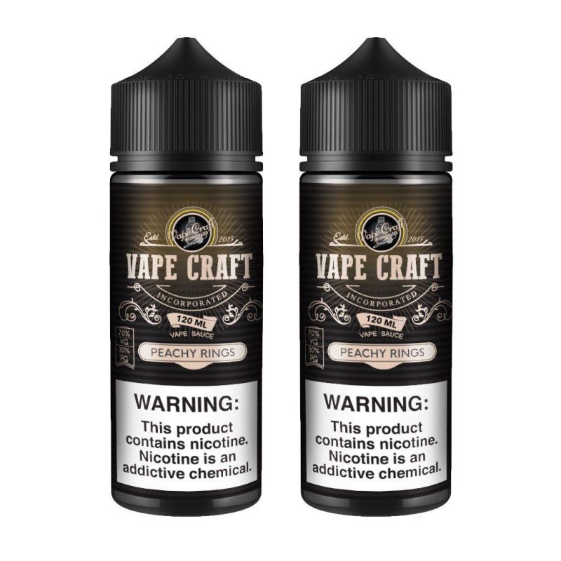 vape craft peachy rings 2 bottle bundle 943367