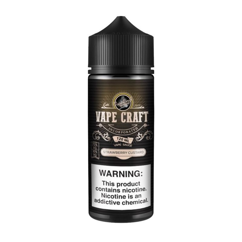 vape craft strawberry custard ejuice 905827