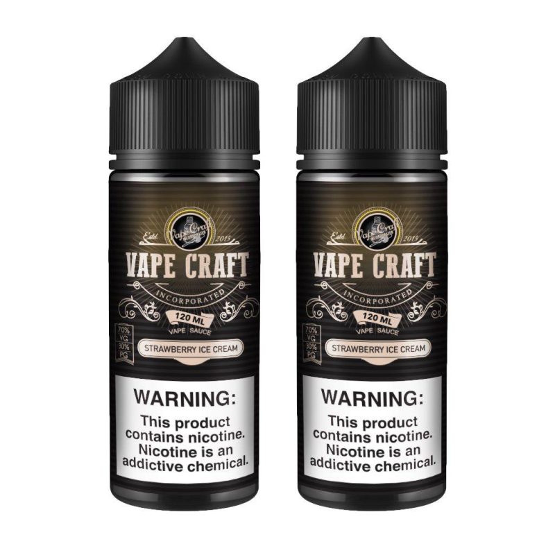 vape craft strawberry ice cream 2 bottle bundle 965553