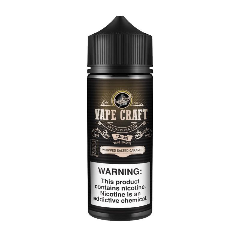 vape craft whipped salted caramel ejuice 606440