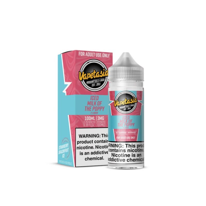 vapetasia iced milk of the poppy ejuice 715534