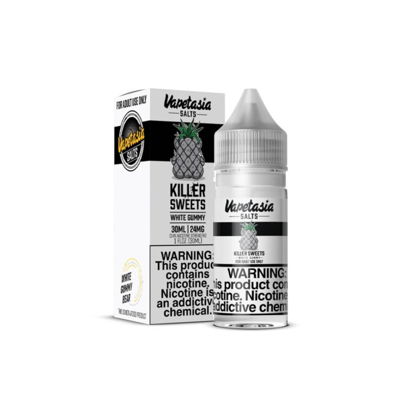 vapetasia killer sweets salts white gummy ejuice 436755