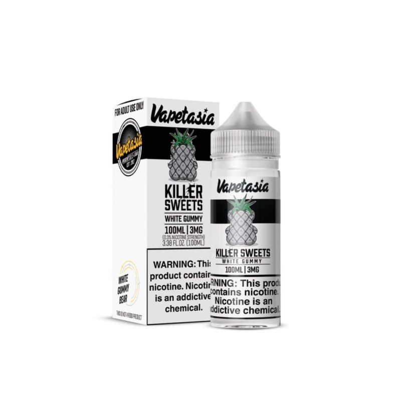 vapetasia killer sweets white gummy ejuice 106188