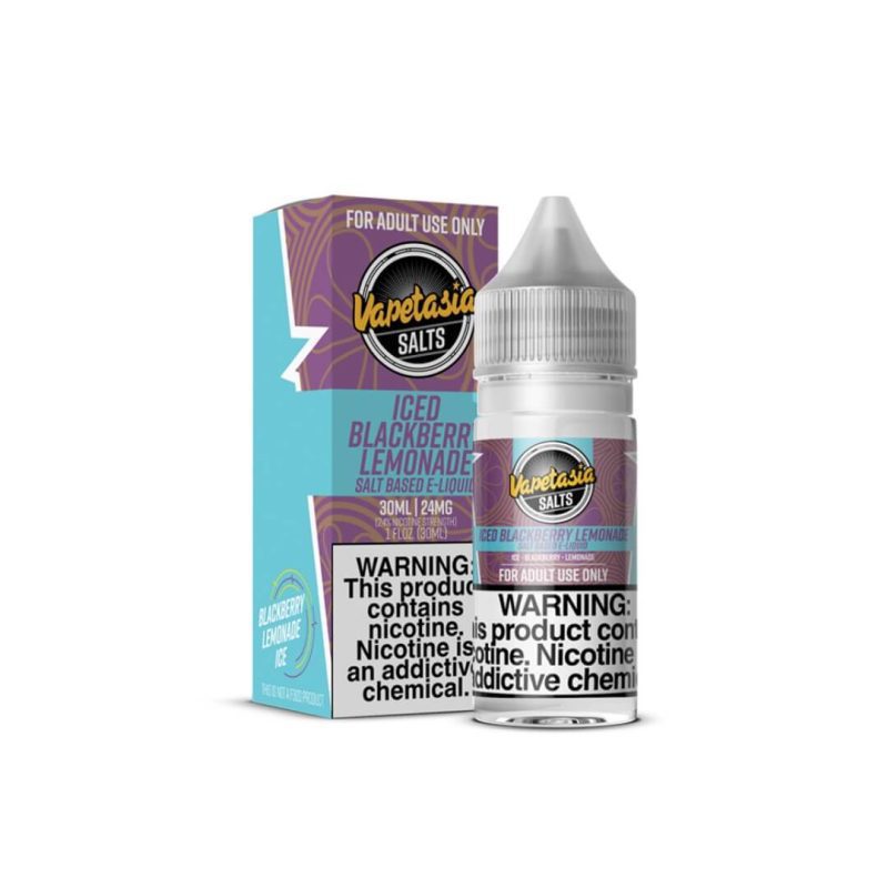 vapetasia salts iced blackberry lemonade ejuice 845493