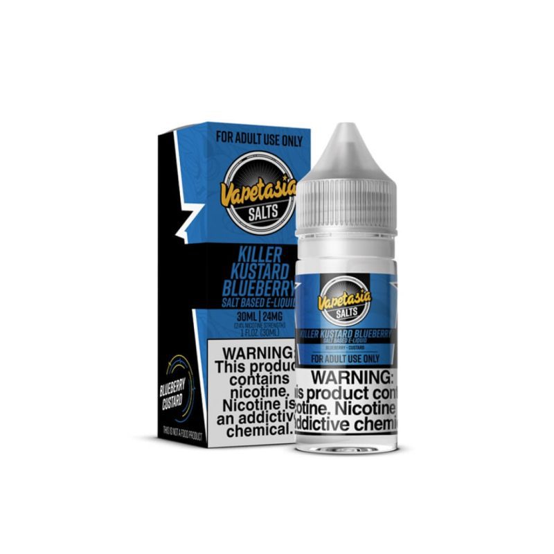 vapetasia salts killer kustard blueberry ejuice 665823