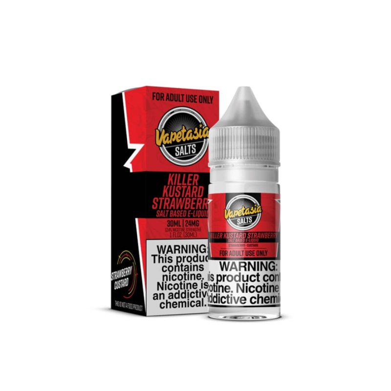 vapetasia salts killer kustard strawberry ejuice 829753