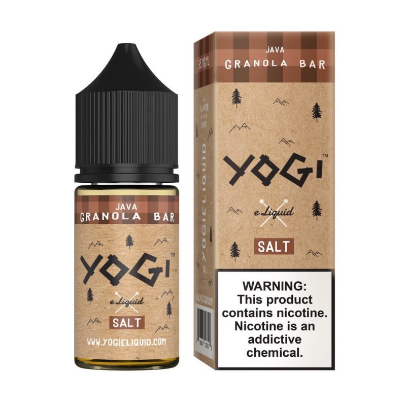 yogi salt java granola bar ejuice 995744