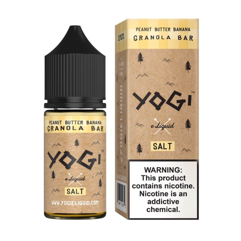 yogi salt peanut butter banana granola bar ejuice