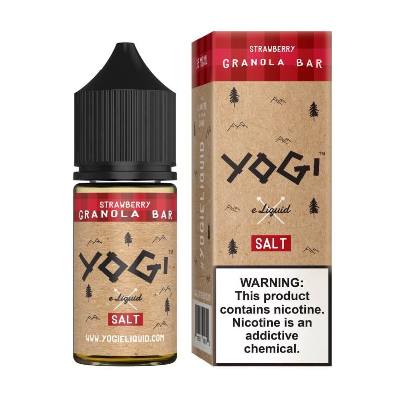 yogi salt strawberry granola bar ejuice 225200